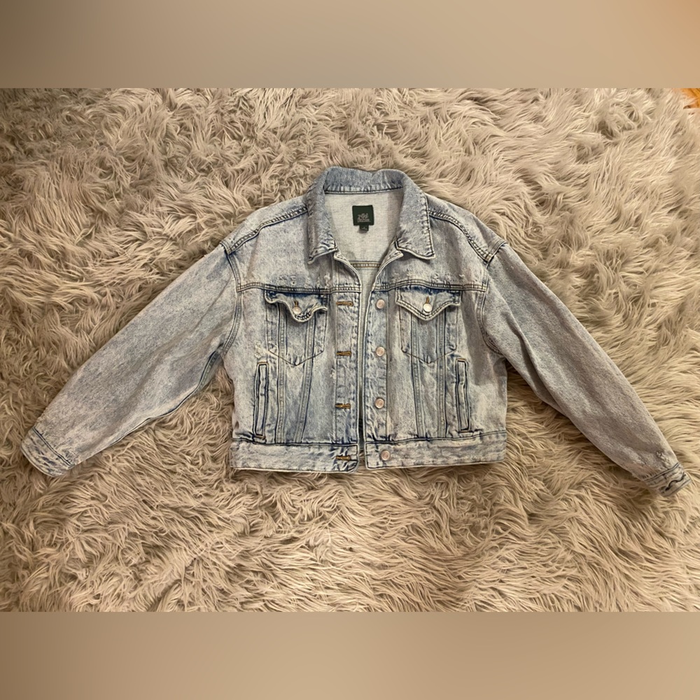 Wild Fable Light Blue Jean Jacket